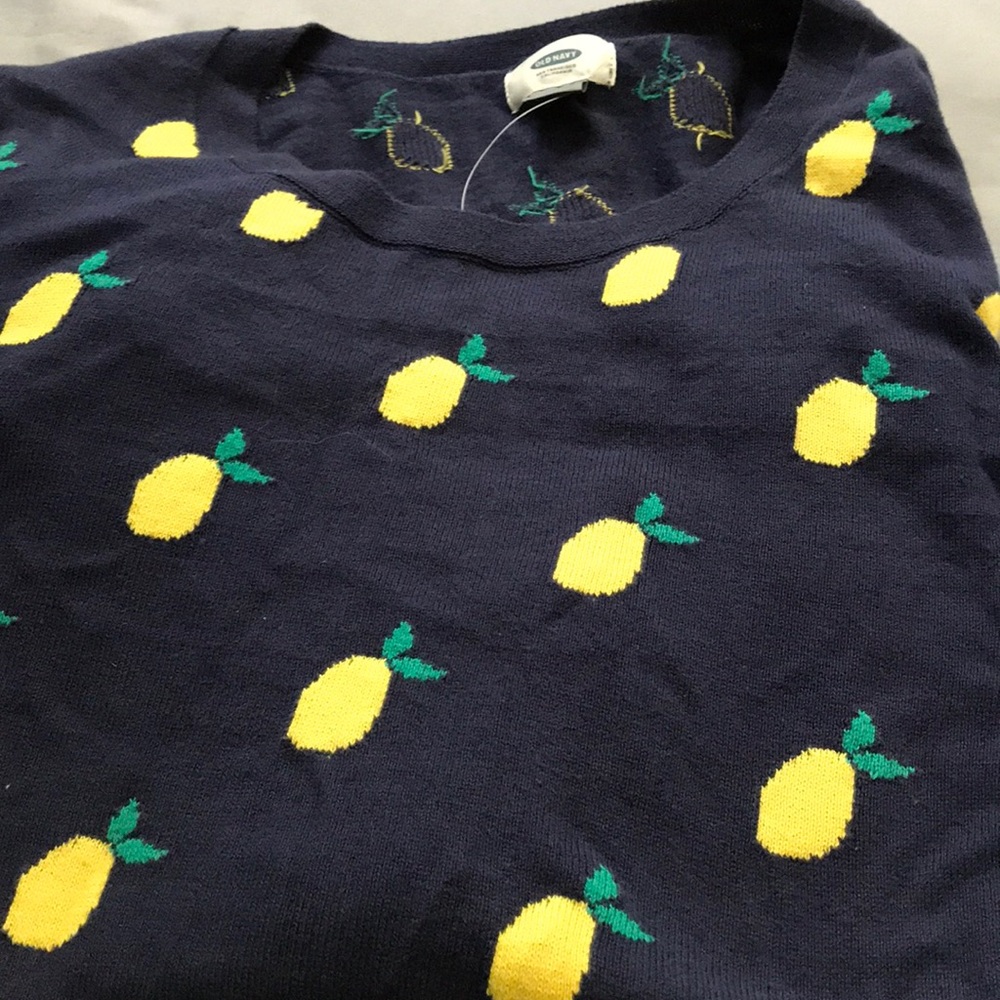 Old Navy Lemon Sweater